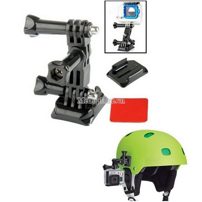 Side Mount - gắn các loại camera hành động lên mũ, kính xe