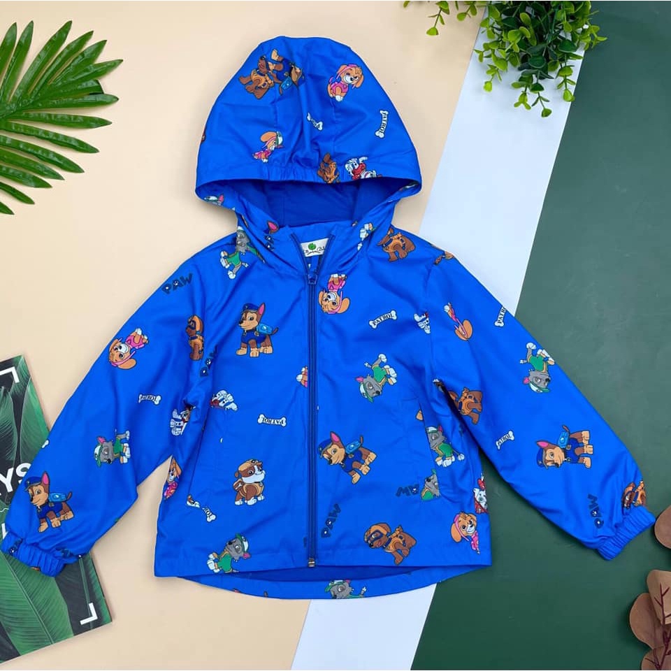 Áo khoác gió có lót cực xinh BT, BG có size từ 6-10 cho bé từ 20-32kg