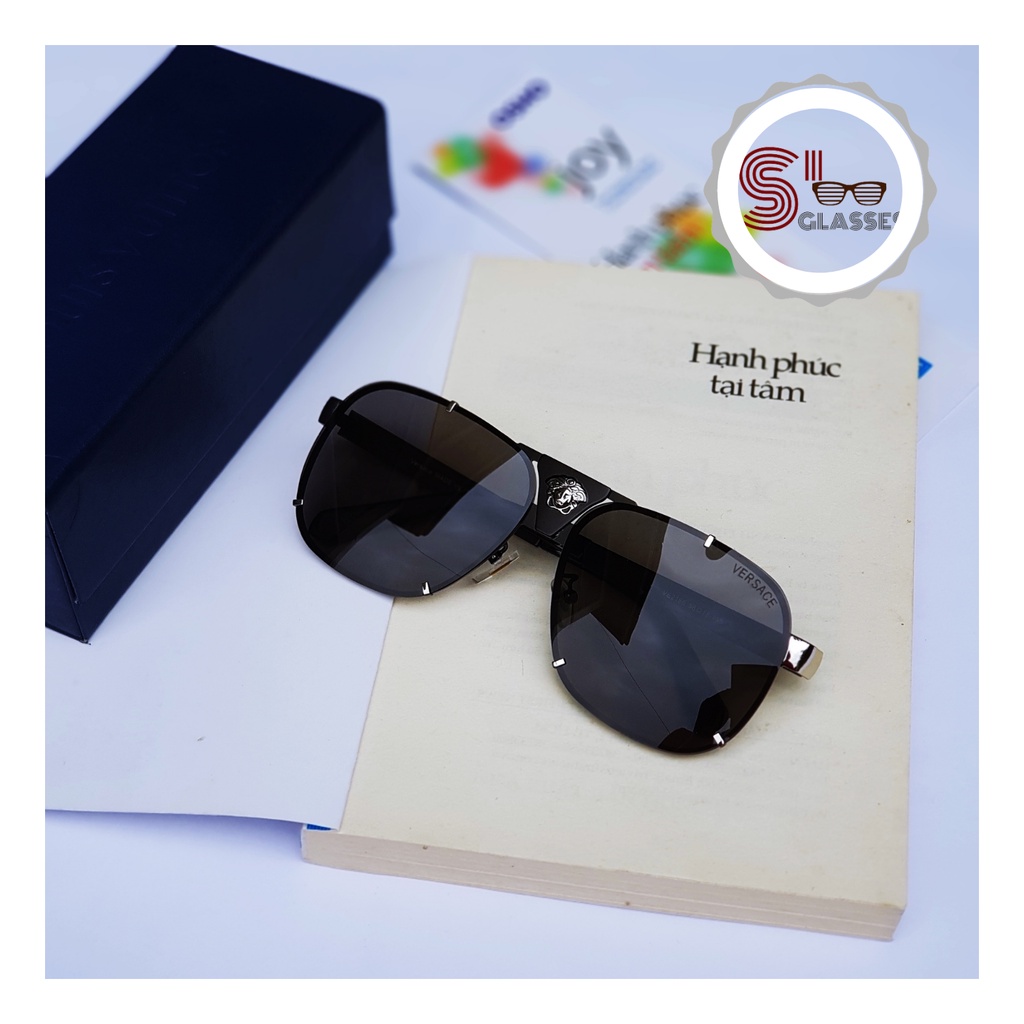 (Tặng hộp và khăn) Kính nam VES SGlasses bảo vệ mắt (Toàn bộ ảnh kính là shop tự chụp)