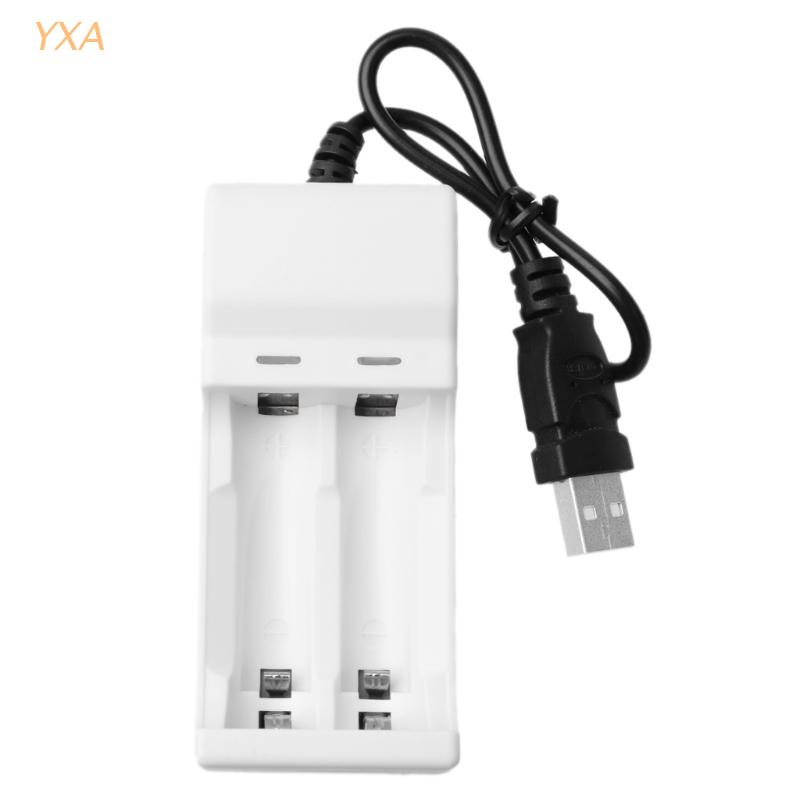 Bộ Sạc Pin NiMH NiMH NiCd AA AAA 2 Ngăn 1.2V Thông Minh Có Thể Sạc Lại