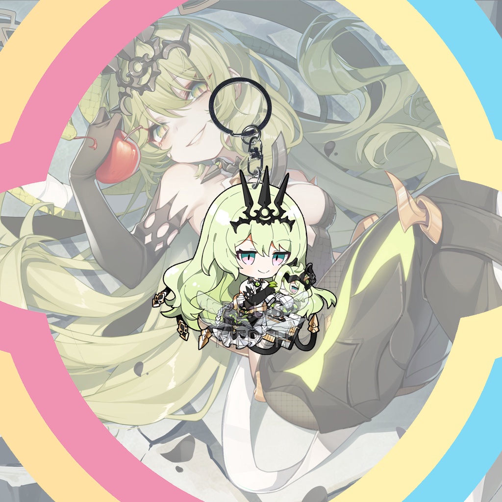 Móc Chìa Khóa Hinkai Impreza - hi3 - souvenir - anime - ganci -ganci