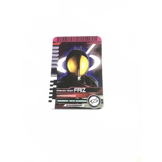 Thẻ bài sưu tầm card in kamen rider Decade đọc được 2 mặt trong Driver Kamen Rider Faiz