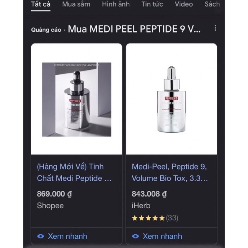 Tinh chất dưỡng trắng chống lão hoá Medipeel peptide 9