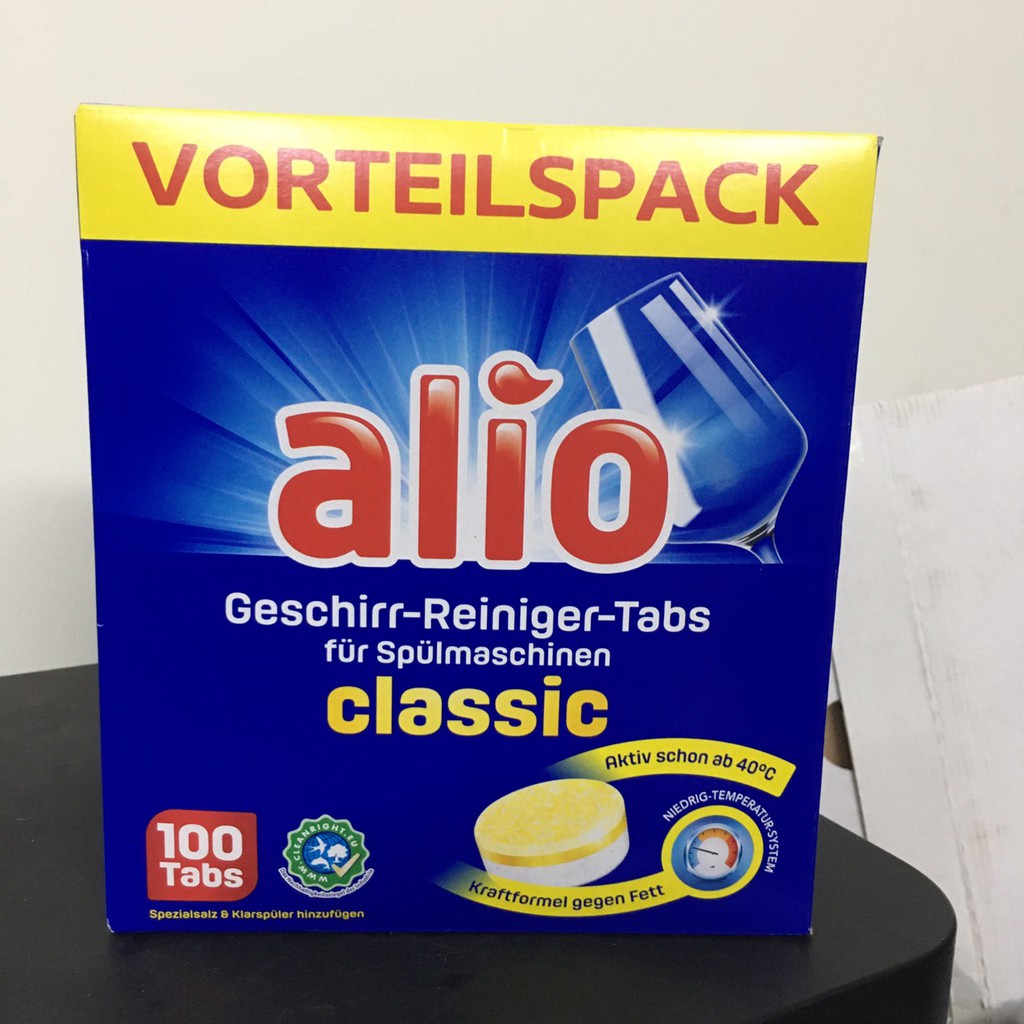 Viên rửa bát Alio Classic 100 viên