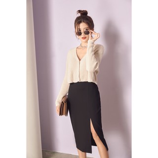 Chân váy xẻ một bên - 20 again JBA0829