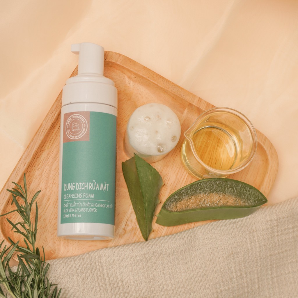 Bọt Rửa Mặt CLEANSING FOAM - Handmade By GUBY HOMEMADE