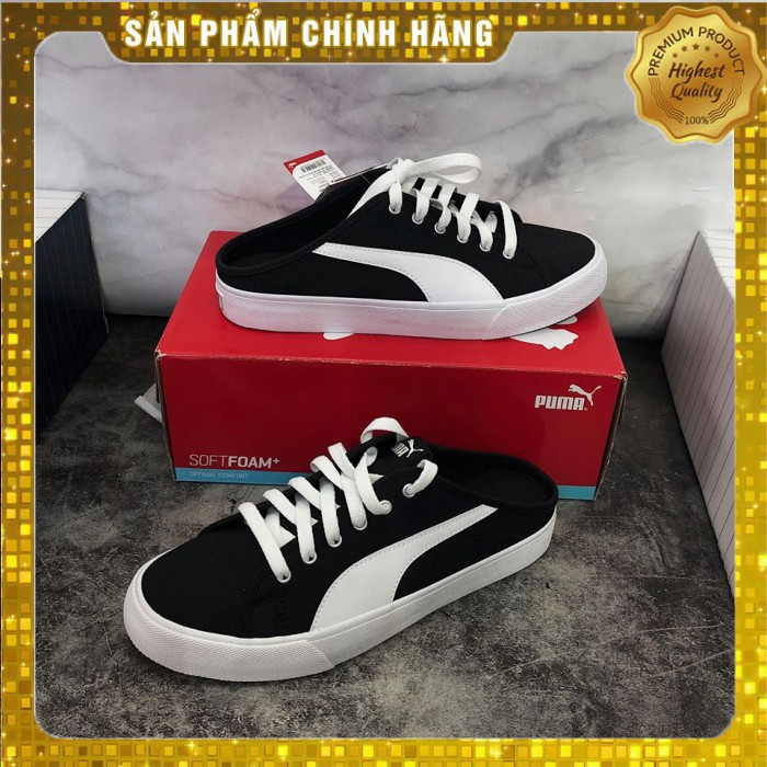 [Chính hãng-FAKE đền gấp 10]Giày Đạp Gót Puma Bari Mule  🔴Giảm 50K Khi Nhập Mã 🔴