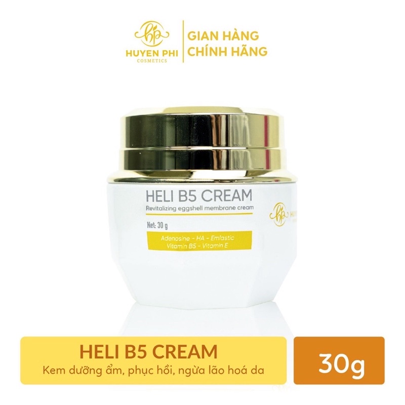 Kem dưỡng da ban đêm HeLi B5 30g phục hồi da tổn thương