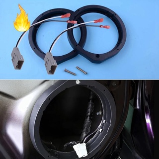 Set 2 vòng đệm loa 6.5 inch kèm dây cho xe hơi honda civic accord cr-z insight 2006-2011
