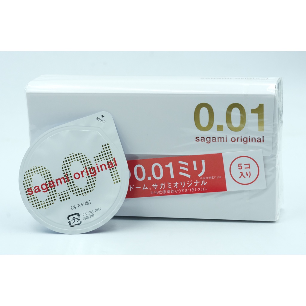 Bao cao su Sagami 0.01 siêu mỏng nhất thế giới - Hàng chính hãng nội địa Nhật
