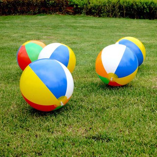 ♥♥♥23cm Inflatable Beach Ball Swimm Pool Holiday Toy