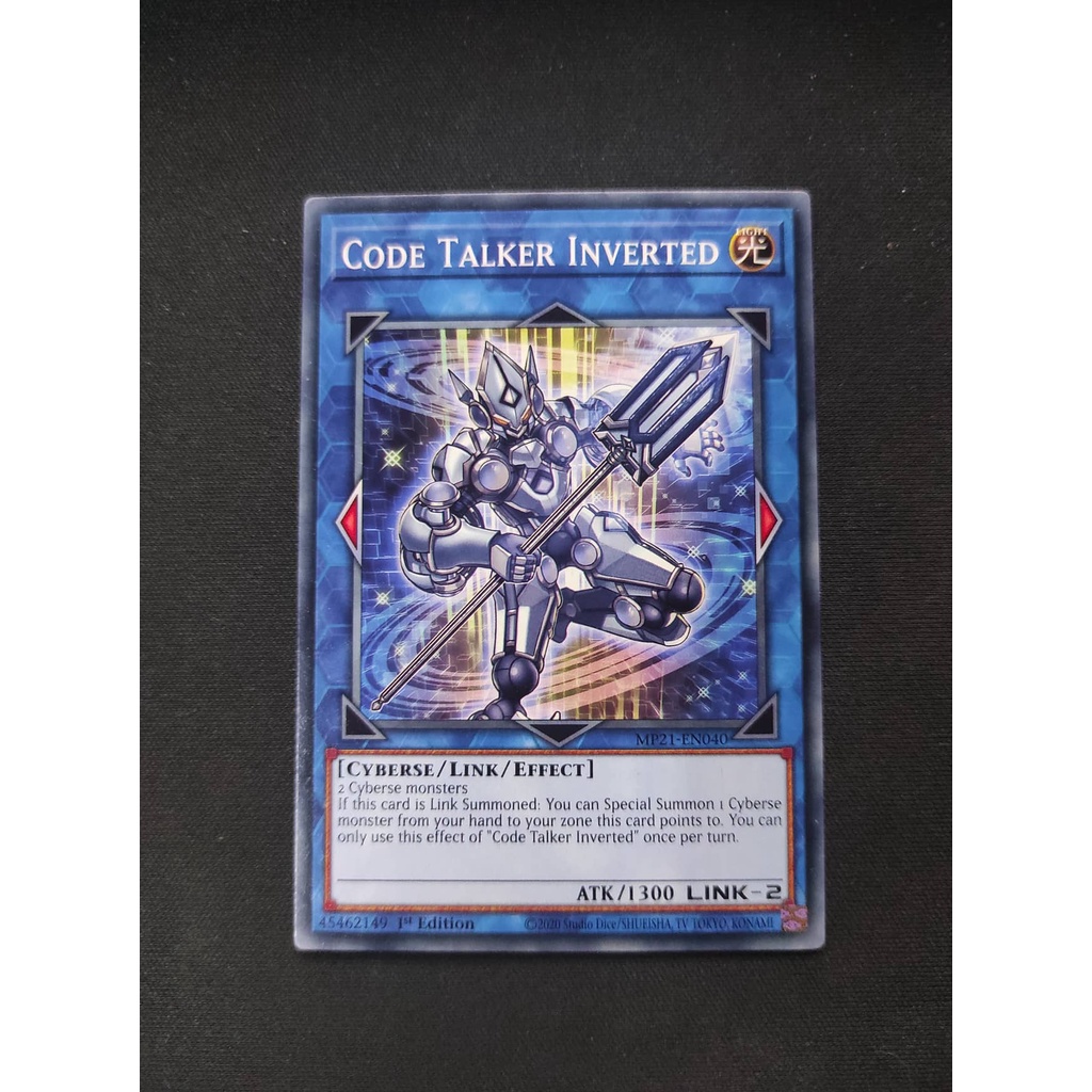 (YGO-TCG)1 lá thẻ bài Code Talker Inverted - MP21-EN040 - Common
