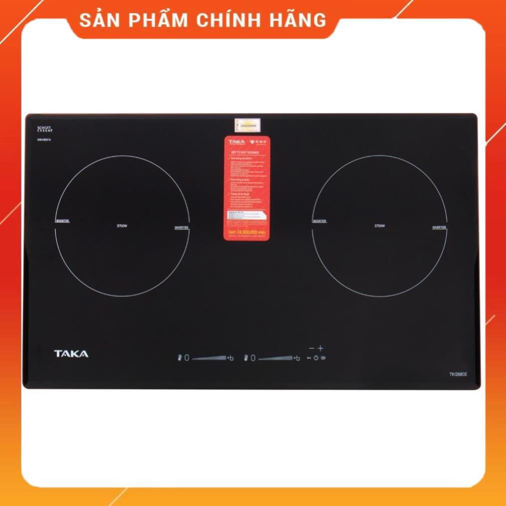 [Hàng chính hãng]  Bếp từ đôi cao cấp TAKA Nhật Bản TKI268GE , nhập khẩu Đức, Bảo hành 36 tháng