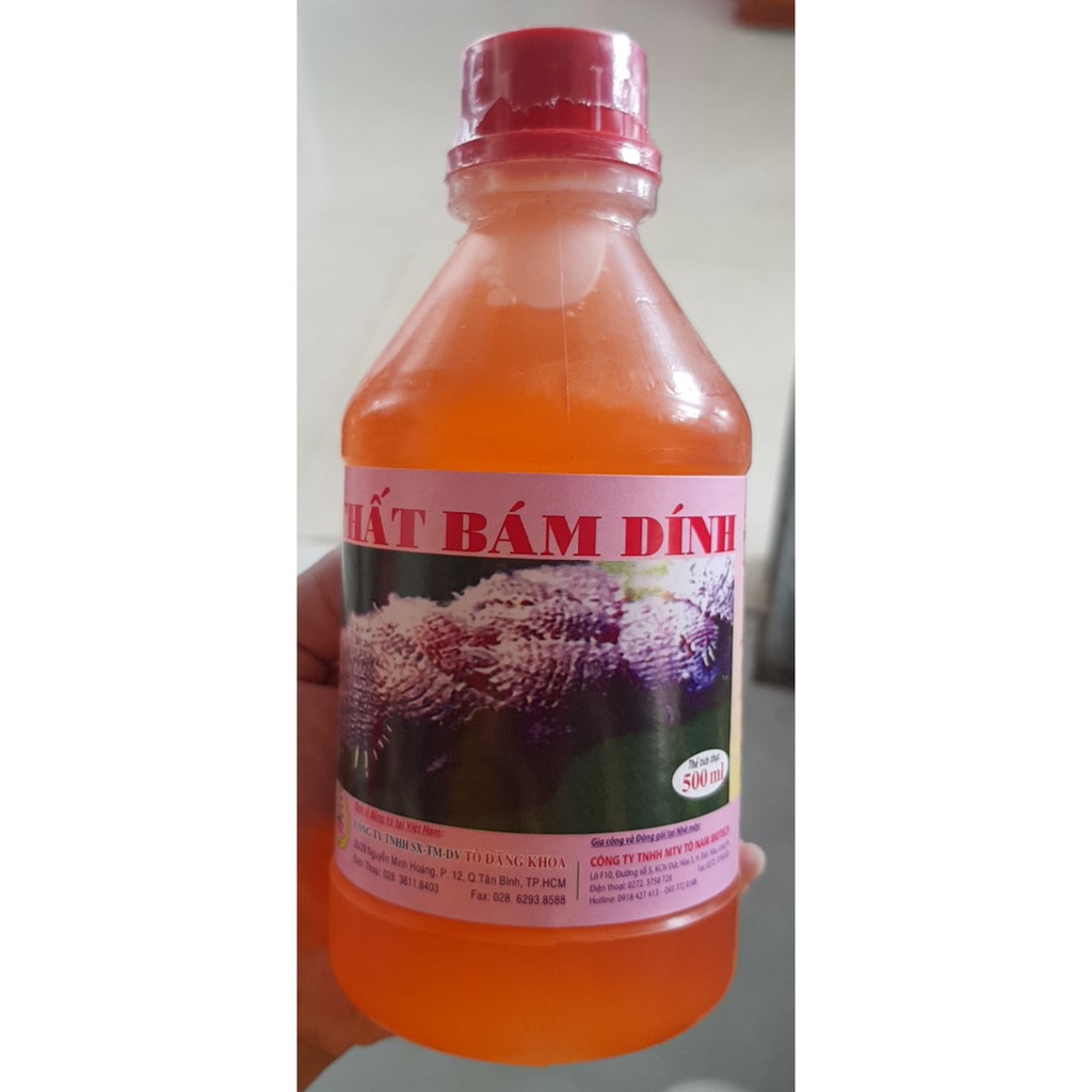 Chất Bám Dính Dùng Cho Cây Trồng - Chai 500ml