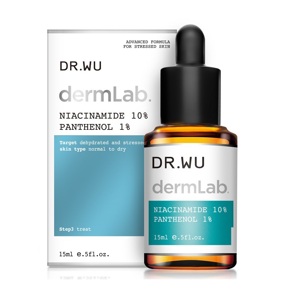 Serum Dr.Wu DermLab Niacinamide dưỡng ẩm chống lão hóa 15ml