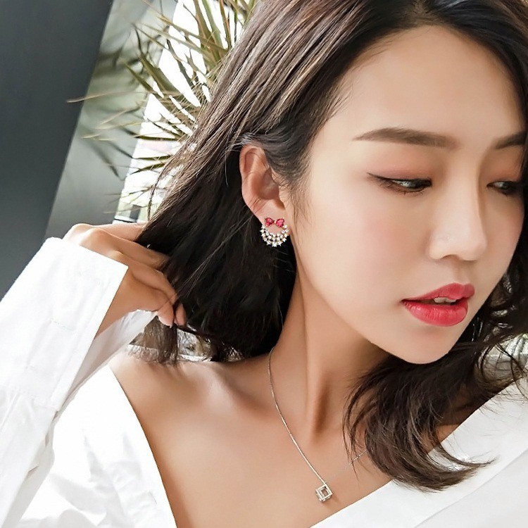 Bông tai nữ hình nơ dễ thương - HT253