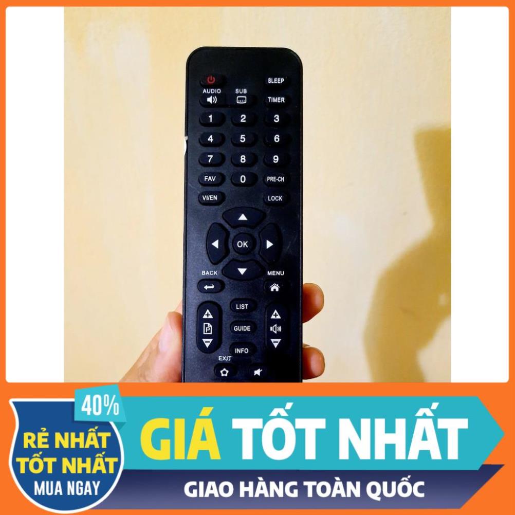 Điều khiển đầu thu truyền hình số vệ tinh K+ kplus - Hàng tốt