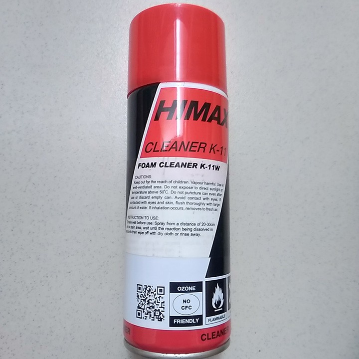 CHẤT LÀM SẠCH ĐA NĂNG DẠNG BỌT DÀNH CHO XE Ô TÔ HIỆU HIMAX K-11W, 450ml