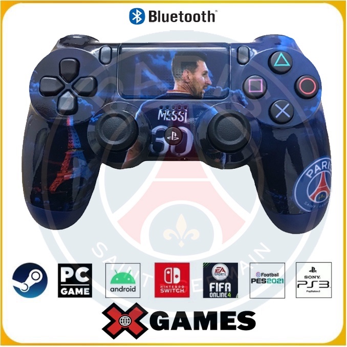 ⚽𝓑ả𝓷 𝓜𝓮𝓼𝓼𝓲 - 𝓟𝓢𝓖⚽Tay cầm ps 4 pro Doubleshock 4 cho PC/ laptop/ ios/ android - full chức năng skill 360