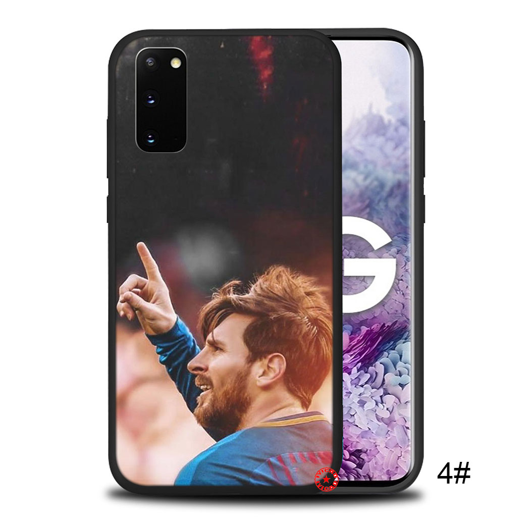 Ốp Điện Thoại Silicon Mềm Hình Cầu Thủ Bóng Đá Lionel Messi Sl63 Cho Samsung Galaxy J4 J5 J6 J730 J7 Duo Plus Prime Core Pro J8