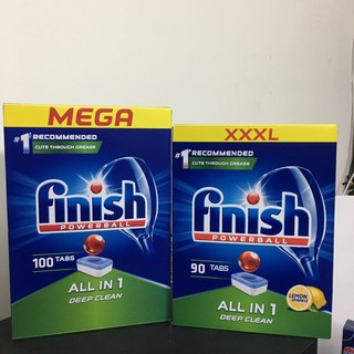  Hộp 100 viên rửa bát Finish All in 1  6 chức năng rẻ vô địch  