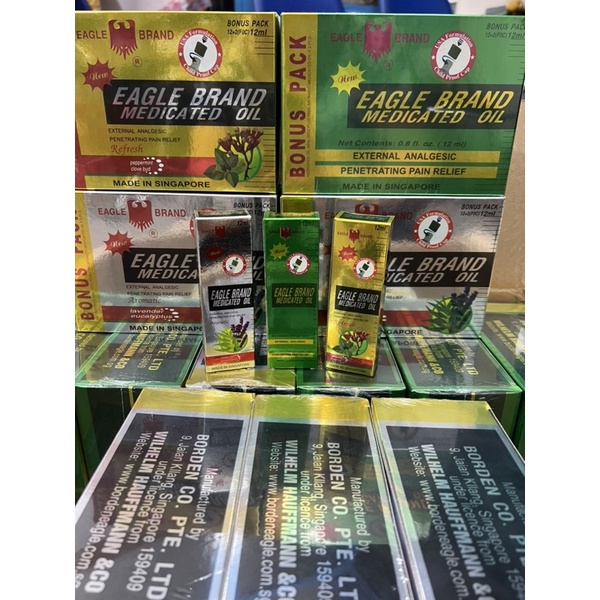 LỐ 14 CHÍNH HÃNG- DẦU NƯỚC VÀNG HIỆU CON Ó - 12ml
