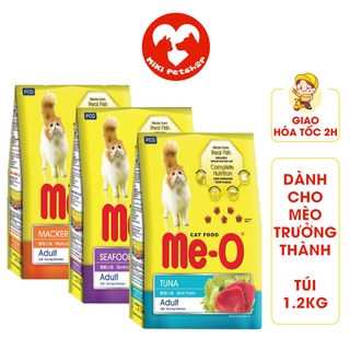 Thức Ăn Cho Mèo Hạt Me-O 1.2kg Dành Cho Mèo Trưởng Thành Đủ Vị