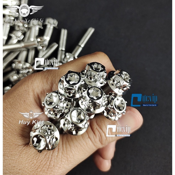 [Giá Siêu Rẻ] Ốc Salaya Inox 304 6Li, 8Li, 10Li Chiều Dài Đầy Đủ Các Size