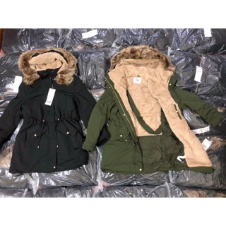 Áo parka lót lông