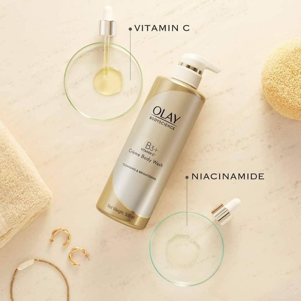 Sữa Tắm OLAY B3+ Creme Body Wash 500ml