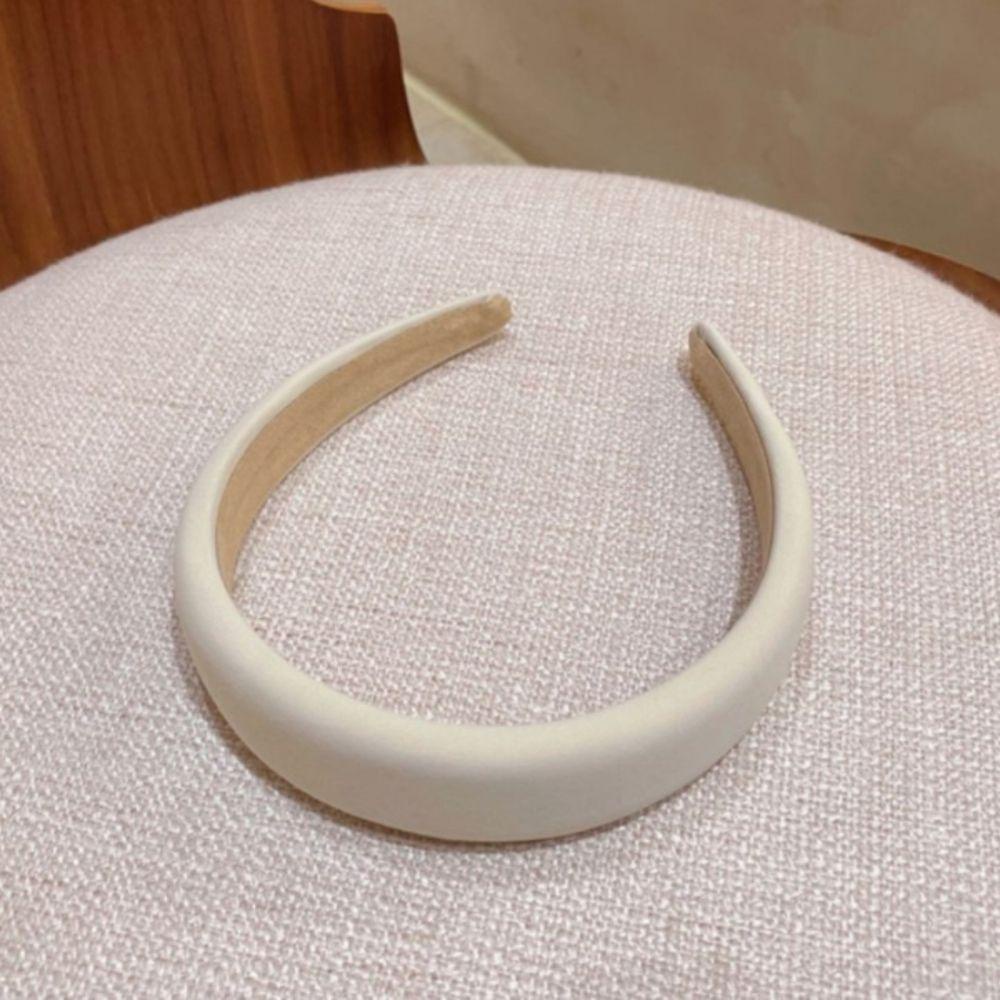 Cài Tóc Hình Vương Miện Màu Trắng Sữa Lấp Lánh Cho Cô Dâu