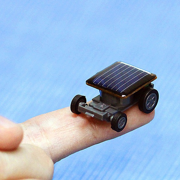 Đồ Chơi Xe Chạy Bằng Năng Lượng Mặt Trời Mini Chất Lượng Cao Màu Đen