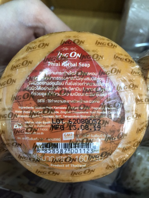 Xà phong me trị hôi nách herbal soap ing on thái lan