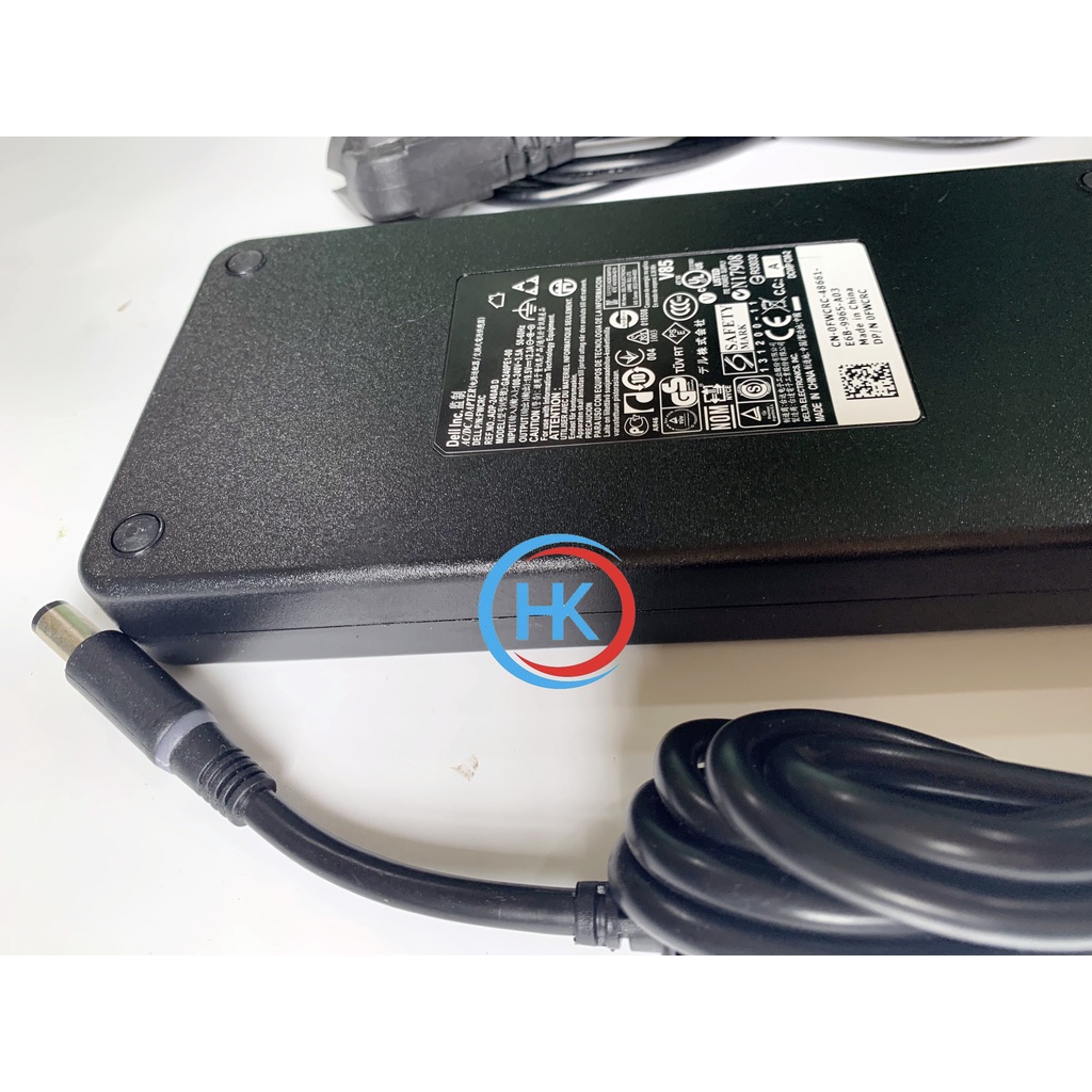 Sạc Laptop Dell Alienware 19.5V-12.3A 240W Model M4600 M4800 M6500 M6600 M6700 M6800