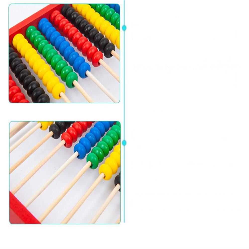 SUENIN Bàn Tính Gỗ Đồ Chơi Phát Triển Trí Thông Minh Cho Trẻ Em