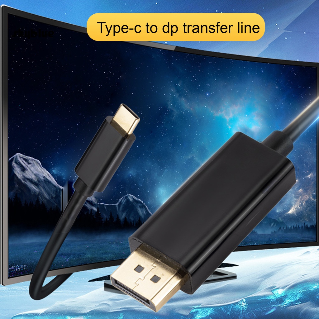 Dây Cáp Chuyển Đổi Type-C 1.8m Usb 3.1 Type-C Sang Dp Hd-Compatible Có Thể Tái Sử Dụng | WebRaoVat - webraovat.net.vn