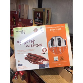 Hồng Sâm Củ Tẩm Mật Ong Achimmadang - hộp 8 củ