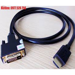 [Mã 2404EL10K giảm 10K đơn 20K] Cáp Chuyển HDMI Ra DVI 24+1 UNITEK Dài 1,5M,5M (YC217A,YC220A)