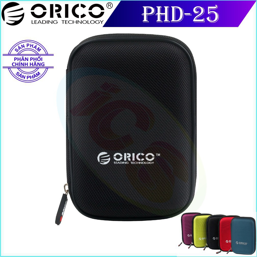 Hộp Đựng Tai Nghe / Cáp Sạc / Pin Sạc Dự Phòng / Ổ Cứng ORICO PHD-25 - Hàng Chính Hãng AJL-1165