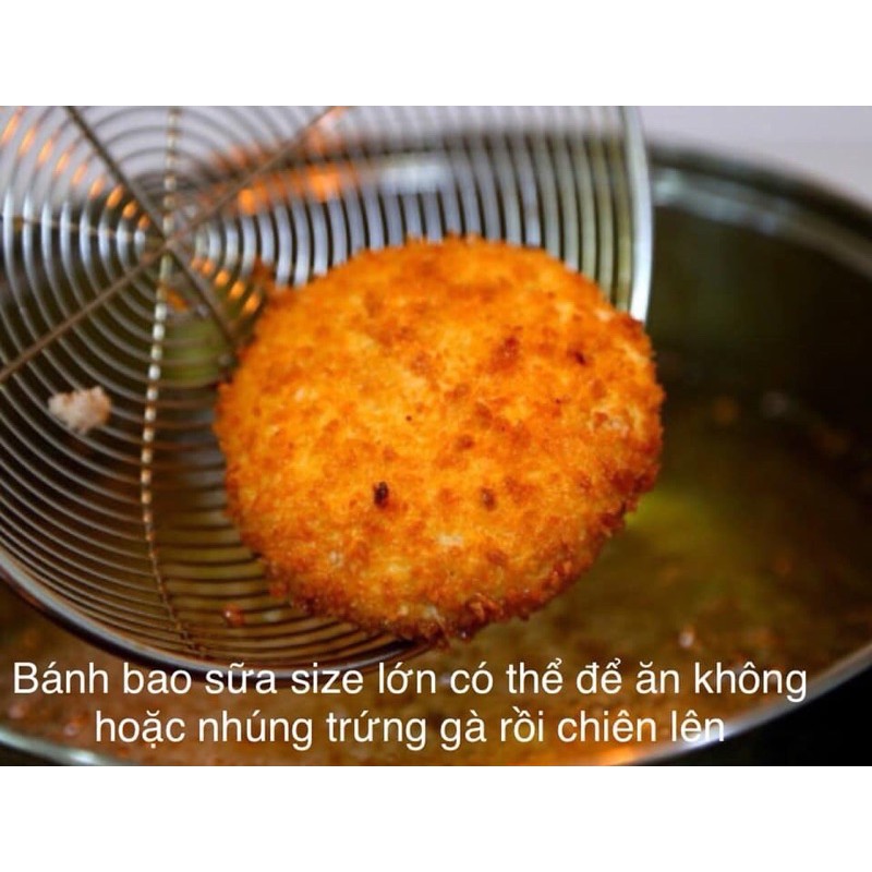  Bánh bao sữa tuổi thơ size lớn 1 xâu 5 bịch mỗi bịch 5 cái(25 cái) mua 4 xâu tặng 1