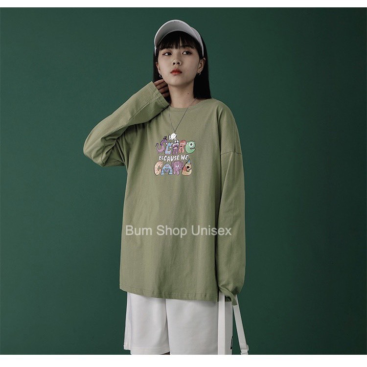 Áo Thun Tay Dài Nữ From Rộng - TTL684 Let The GAMES BEGIN - Áo Phông Tay Dài Form Rộng Unisex  - Chất Cotton Siêu Mát