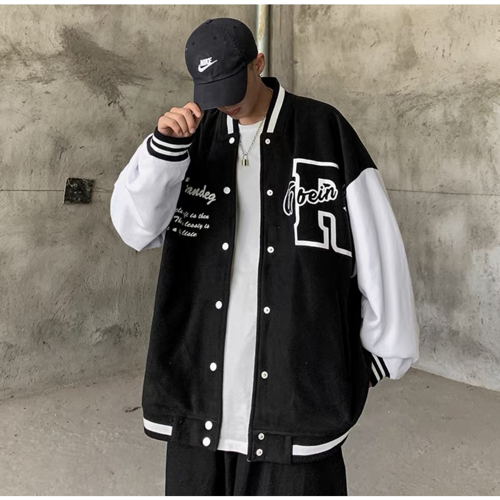 ÁO KHOÁC unisex basic NAM FROM RỘNG HÀN QUỐC