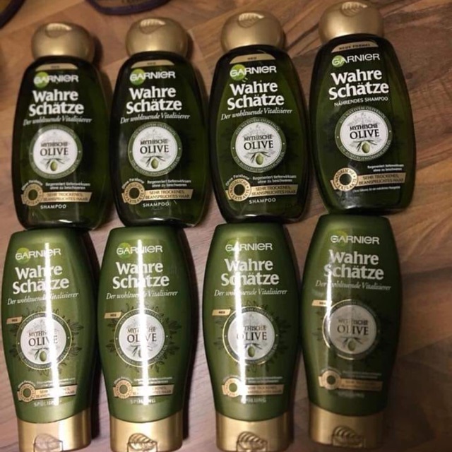 BỘ DẦU GỘI -XẢ GANIER WAHRE SCHATZE OLIVE.