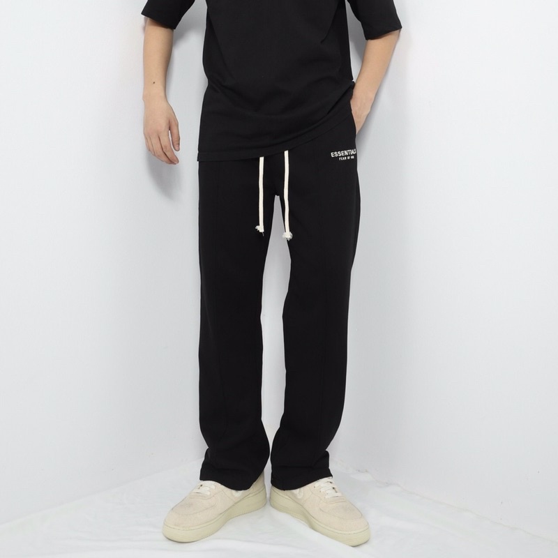 ⚡Quần Nỉ Ống Suông Ensentials, Quần Nam Nữ Unisex⚡️
