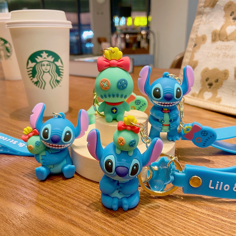 Móc Khóa Hình Nhân Vật Stitch Dễ Thương