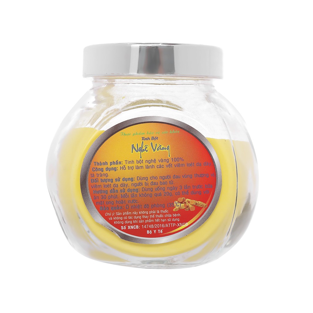 Tinh bột Nghệ vàng Xuân Nguyên 75g, 160g - Tinh bột nghệ nguyên chất 100%