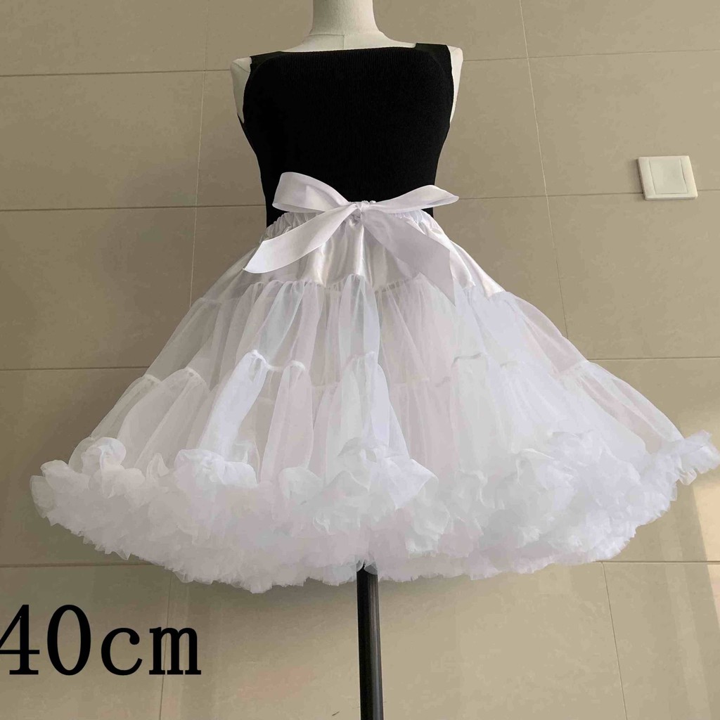 Chân Váy Cotton In Hình Đám Mây Phong Cách Lolita Đáng Yêu