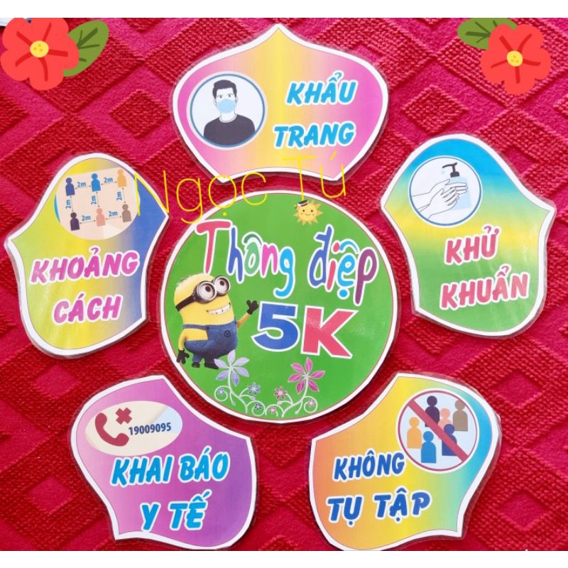 Sét Bộ Thông điệp 5K