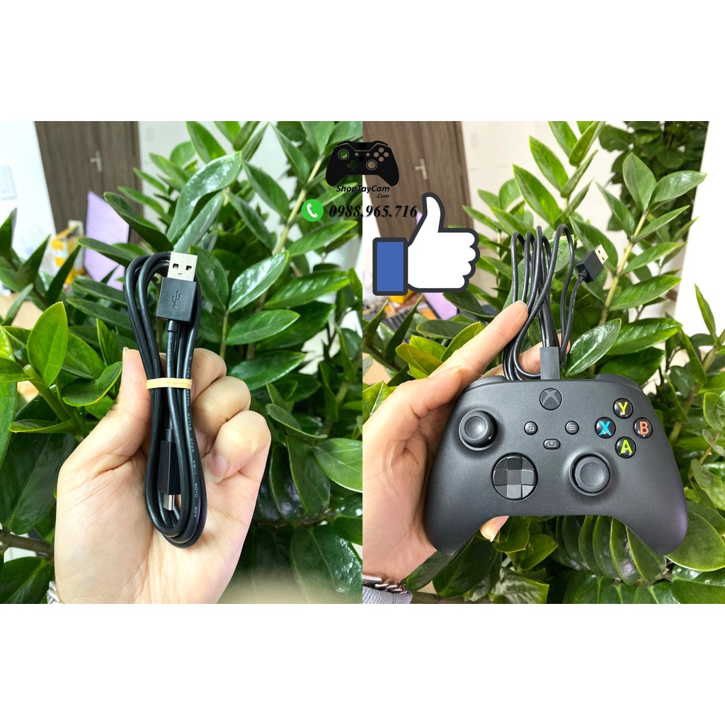 Dây Cáp Cable Tay Cầm Cho Xbox One X / Xbox Seri X / Tay Cầm PS5 Hàng Xịn 1.5M Nối Có Dây Cho Tay Cầm | TOP BÁN CHẠY