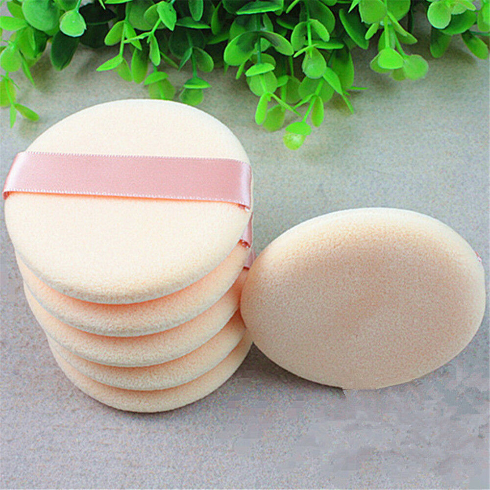 [Hàng mới về] Bộ 5 bông phấn trang điểm hình tròn chất lượng cao